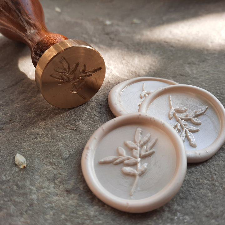 NEW 'Garden Greenery' Wax Seal Stamp - THE LITTLE BLUE BRUSH  