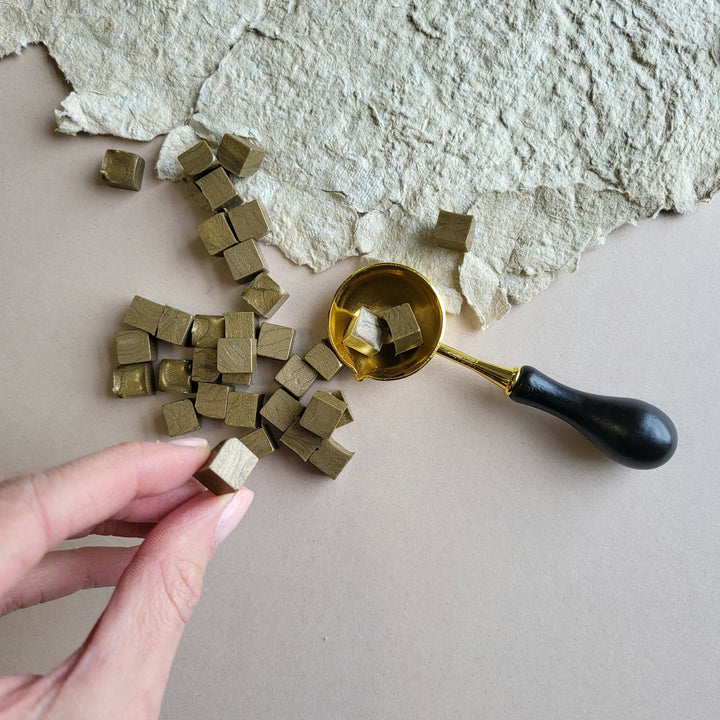 Sealing Wax Beads French Gold