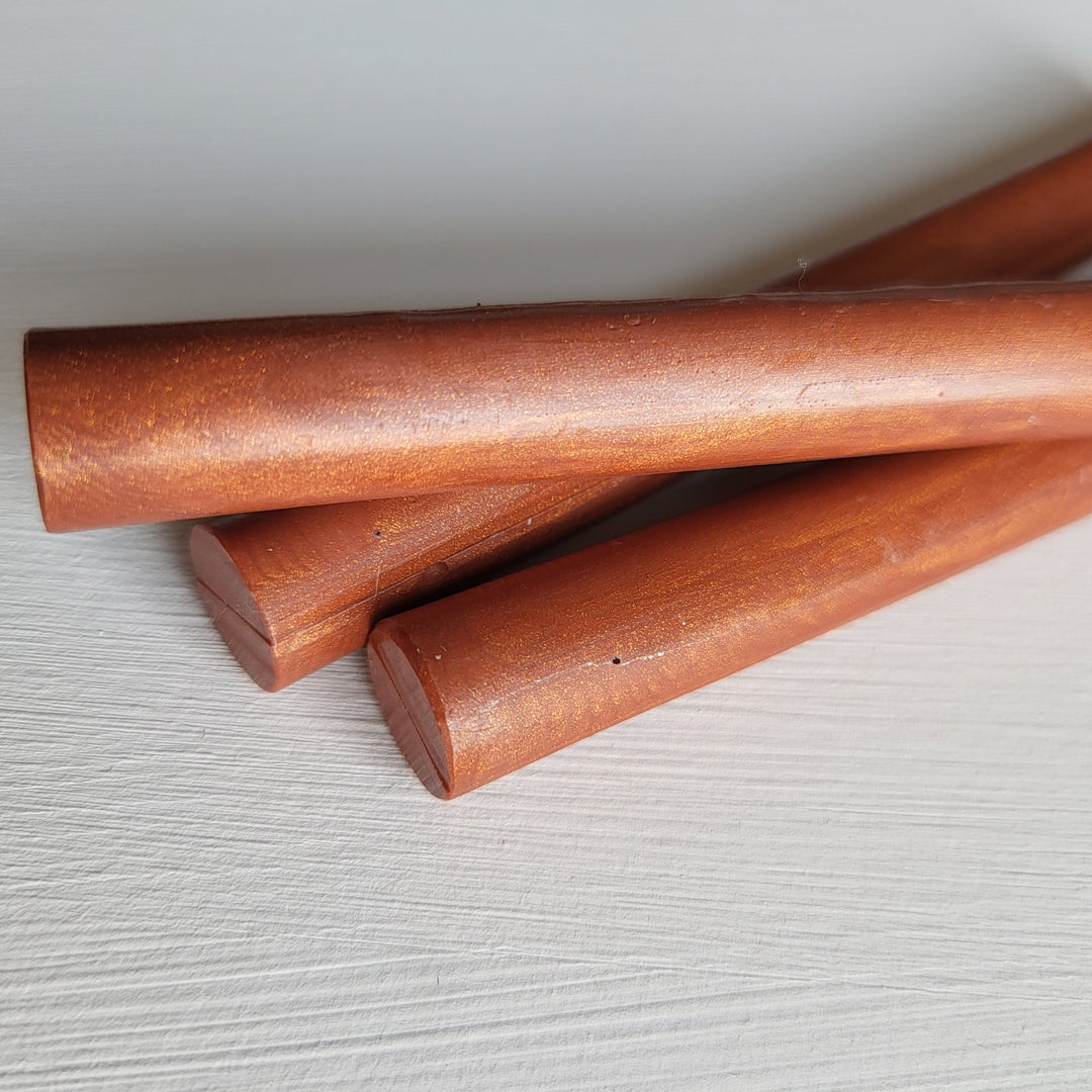 11mm Belfast Burnt Orange - Atelier - Cera  Sealing Wax Sticks | Blush Wax | Blush Sealing Wax | 11mm Wax U.K Atelier - Cera  11mm Belfast Burnt Orange