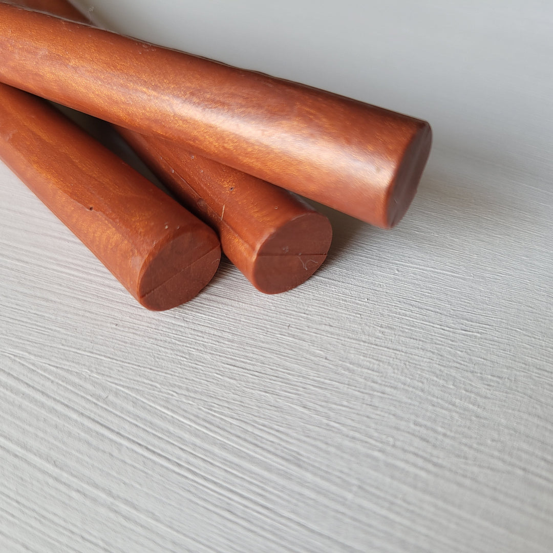 11mm Belfast Burnt Orange - Atelier - Cera  Sealing Wax Sticks | Blush Wax | Blush Sealing Wax | 11mm Wax U.K Atelier - Cera  11mm Belfast Burnt Orange