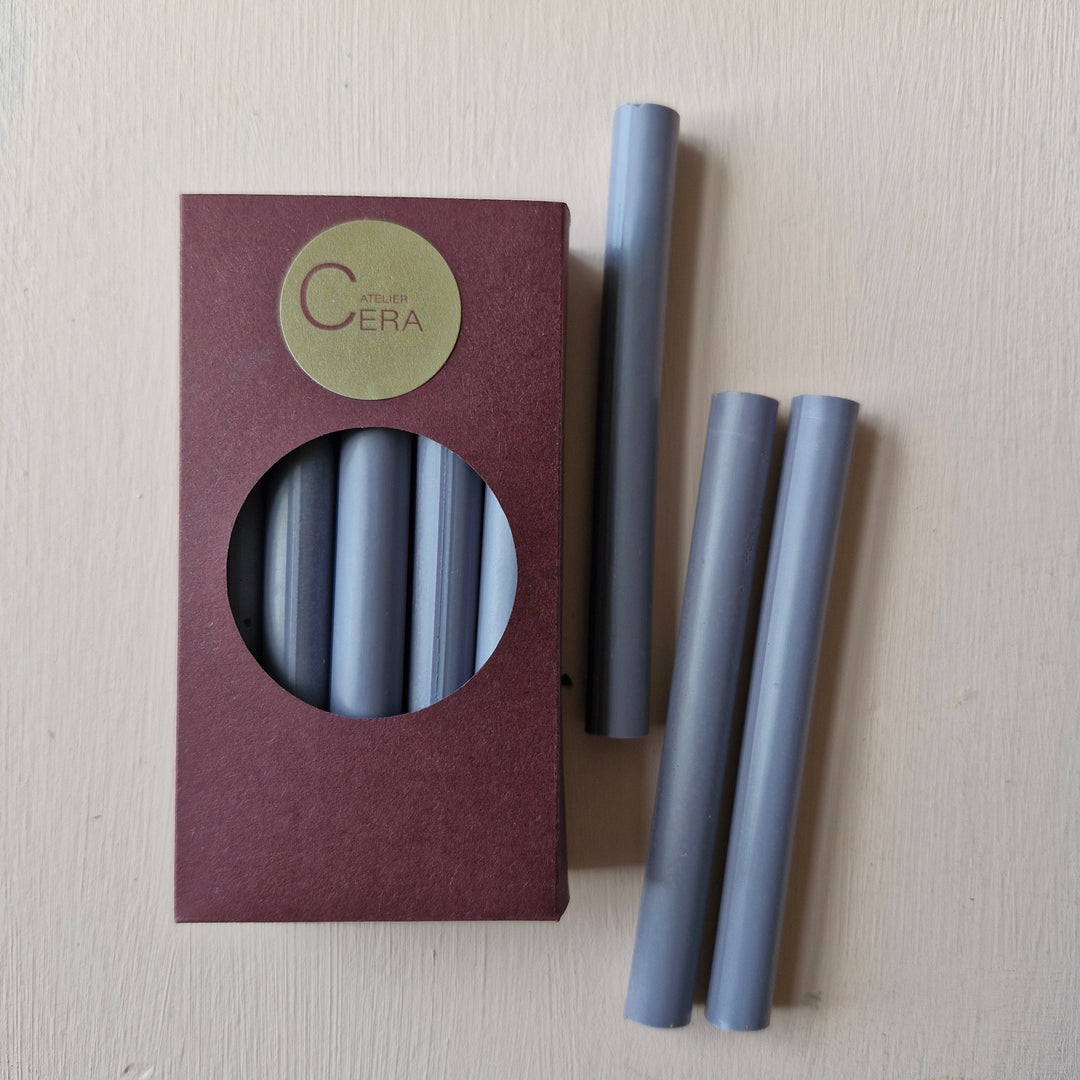 Pack of 10 , 11mm Sealing Wax Sticks - Lavender Grey