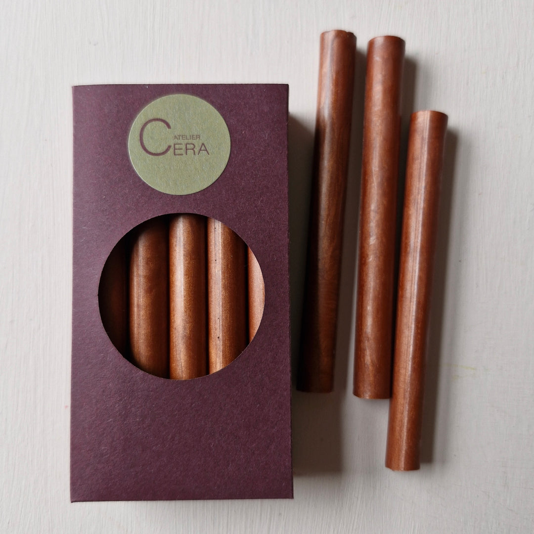 10 Pack of 11mm Sealing Wax - Belfast Burnt Orange