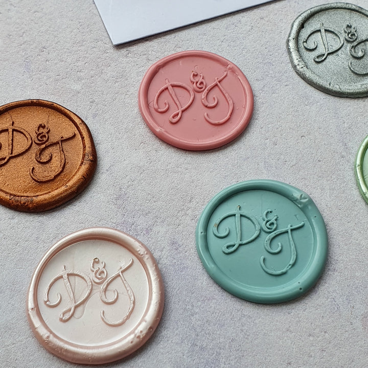 'Sophia' Monogram - Wax Seals - THE LITTLE BLUE BRUSH  