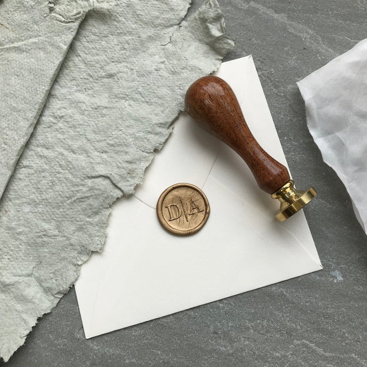 Modern Monogram STAMP ONLY - THE LITTLE BLUE BRUSH  