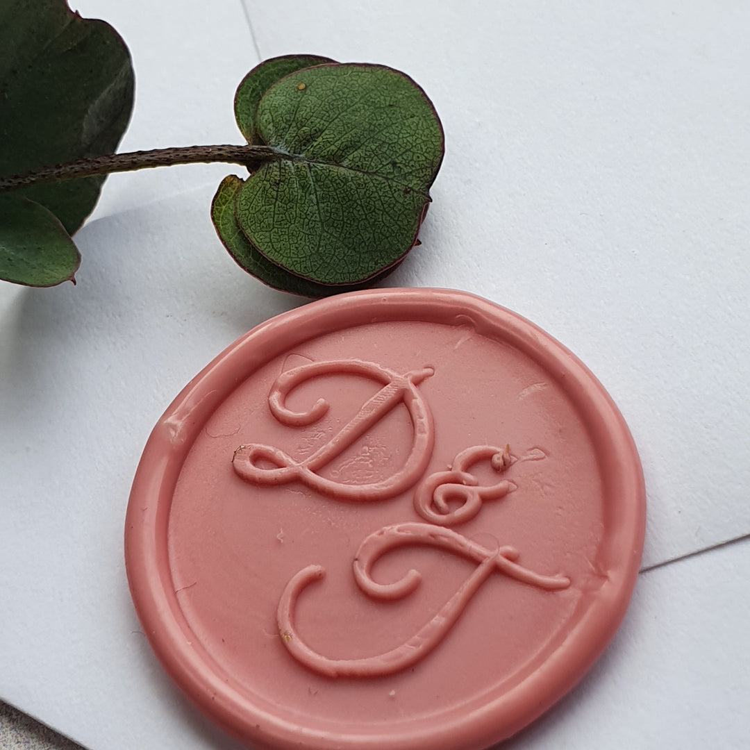 'Sophia' Monogram - Wax Seals - THE LITTLE BLUE BRUSH  