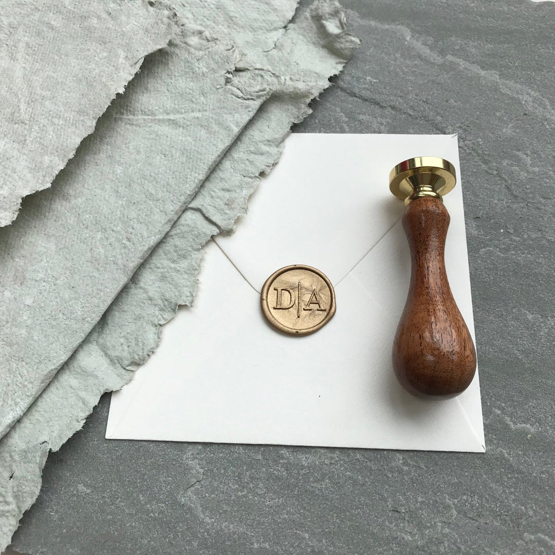 Modern Monogram STAMP ONLY - THE LITTLE BLUE BRUSH  