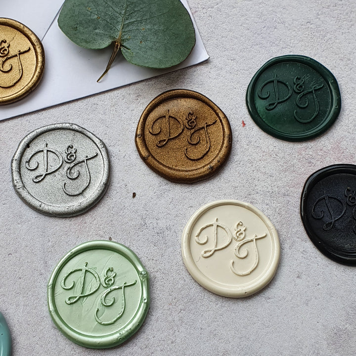 'Sophia' Monogram - Wax Seals - THE LITTLE BLUE BRUSH  