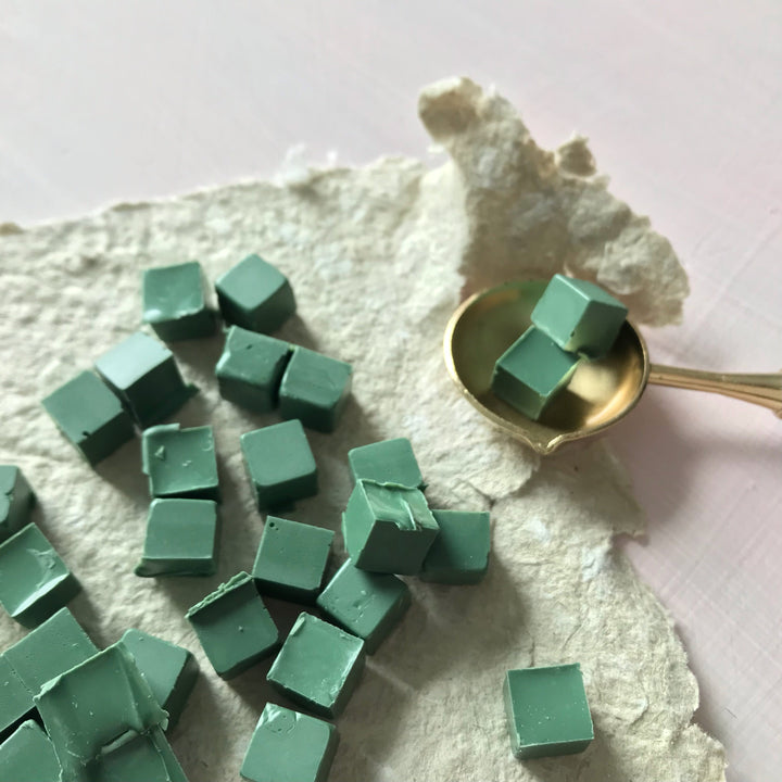 Sealing Wax Beads Heritage Green