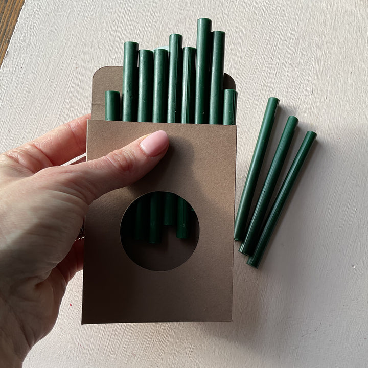 Pack of 10: 7mm British Racing Green