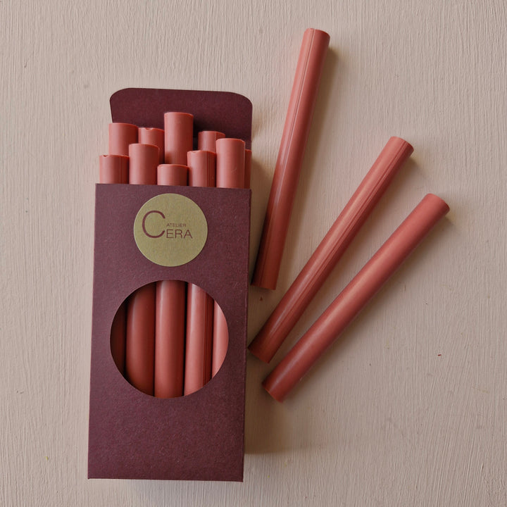 10 Pack of 11mm Sealing Wax - Antique Pink