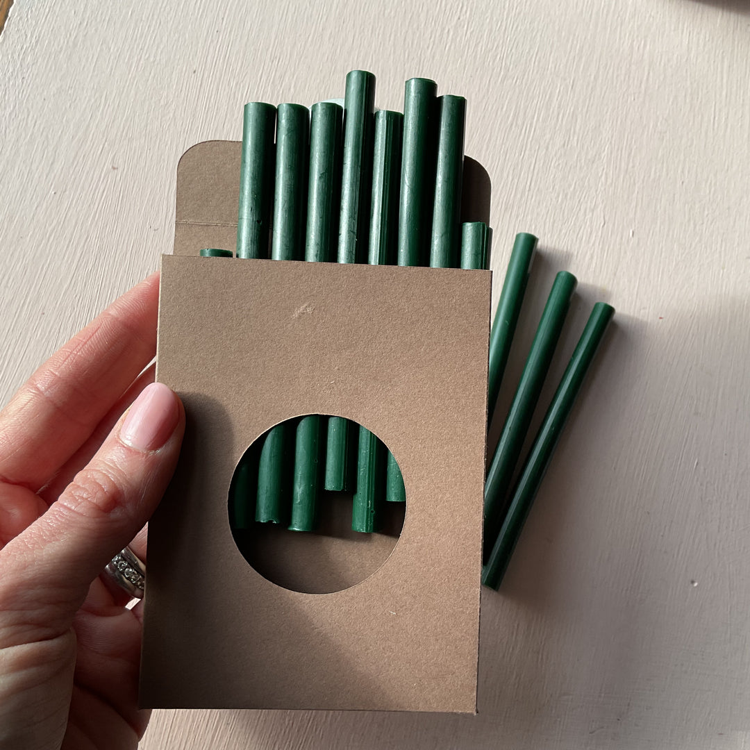 Pack of 10: 7mm British Racing Green