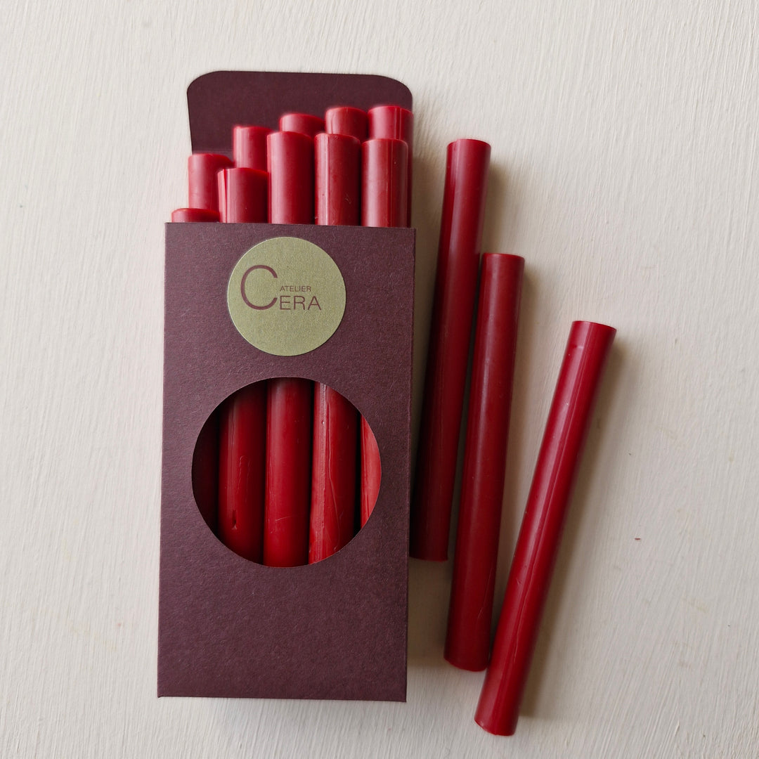 10 Pack of 11mm Sealing Wax - Marylebone Red