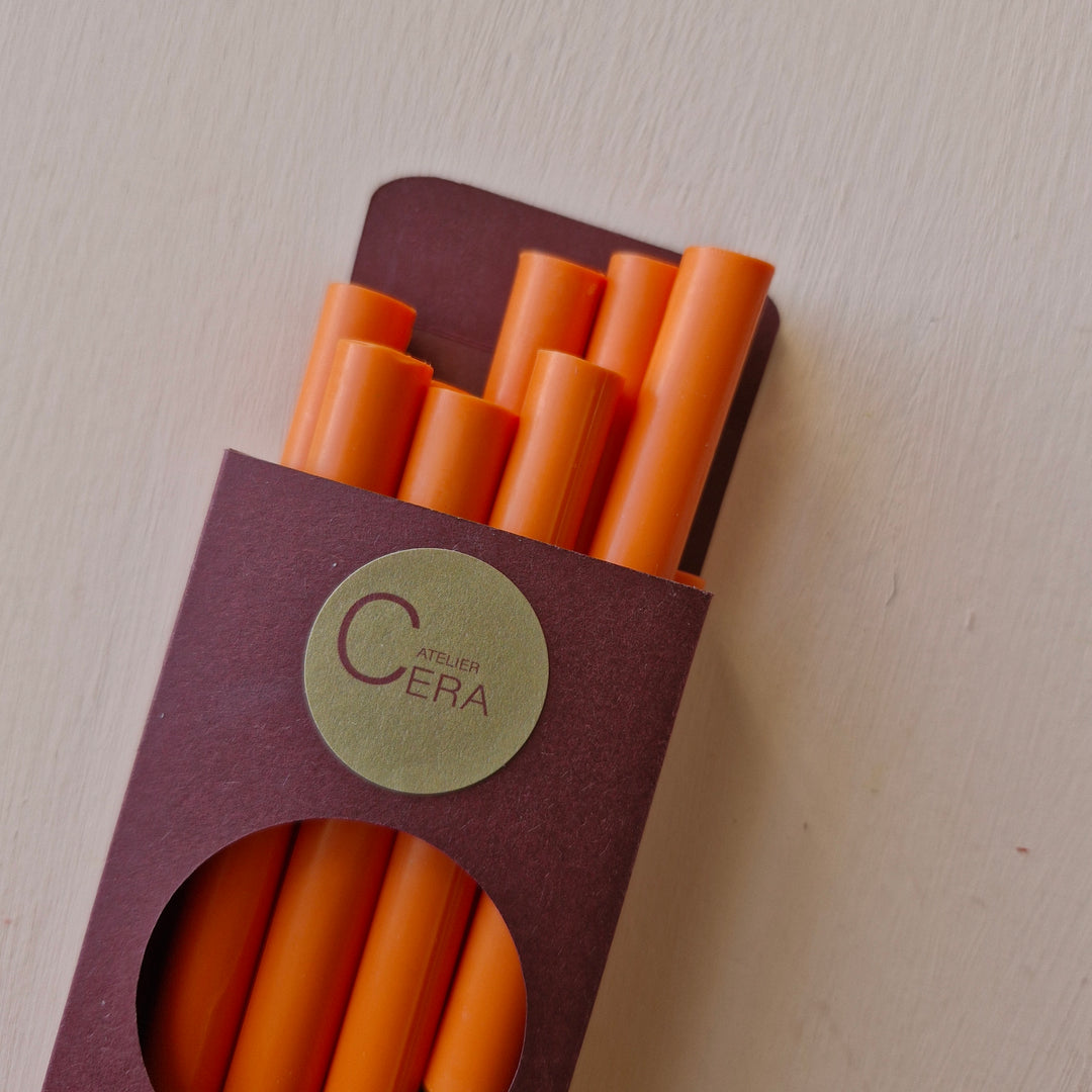 10 Pack of 11mm Sealing Wax - Tangerine