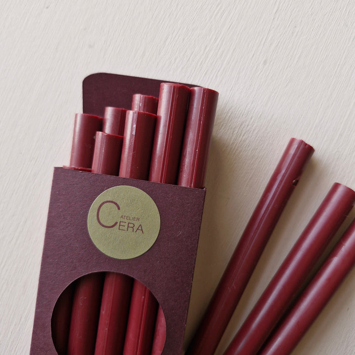 10 Pack of 11mm Sealing Wax - Cherry Red