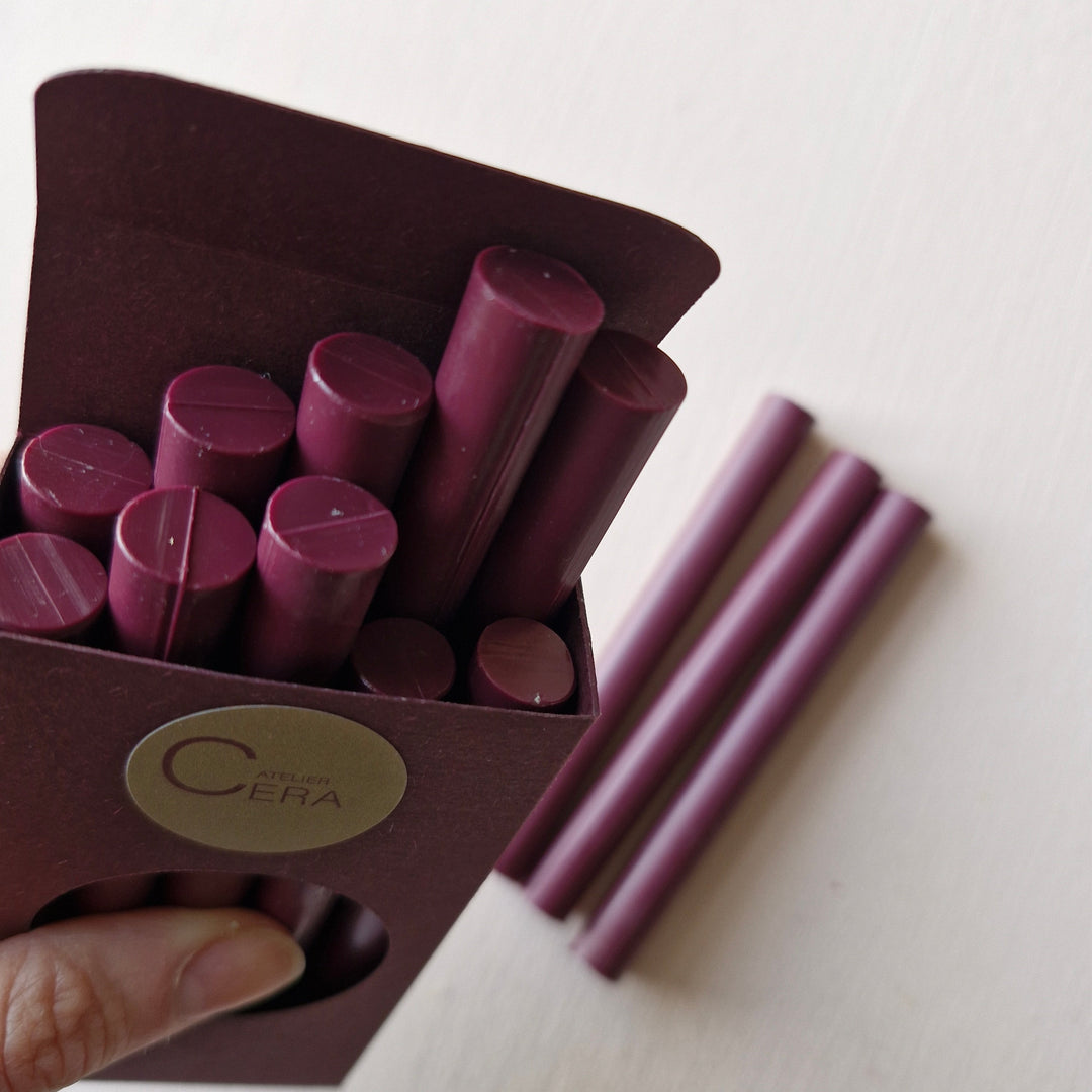 10 Pack of 11mm Sealing Wax - Burgundy