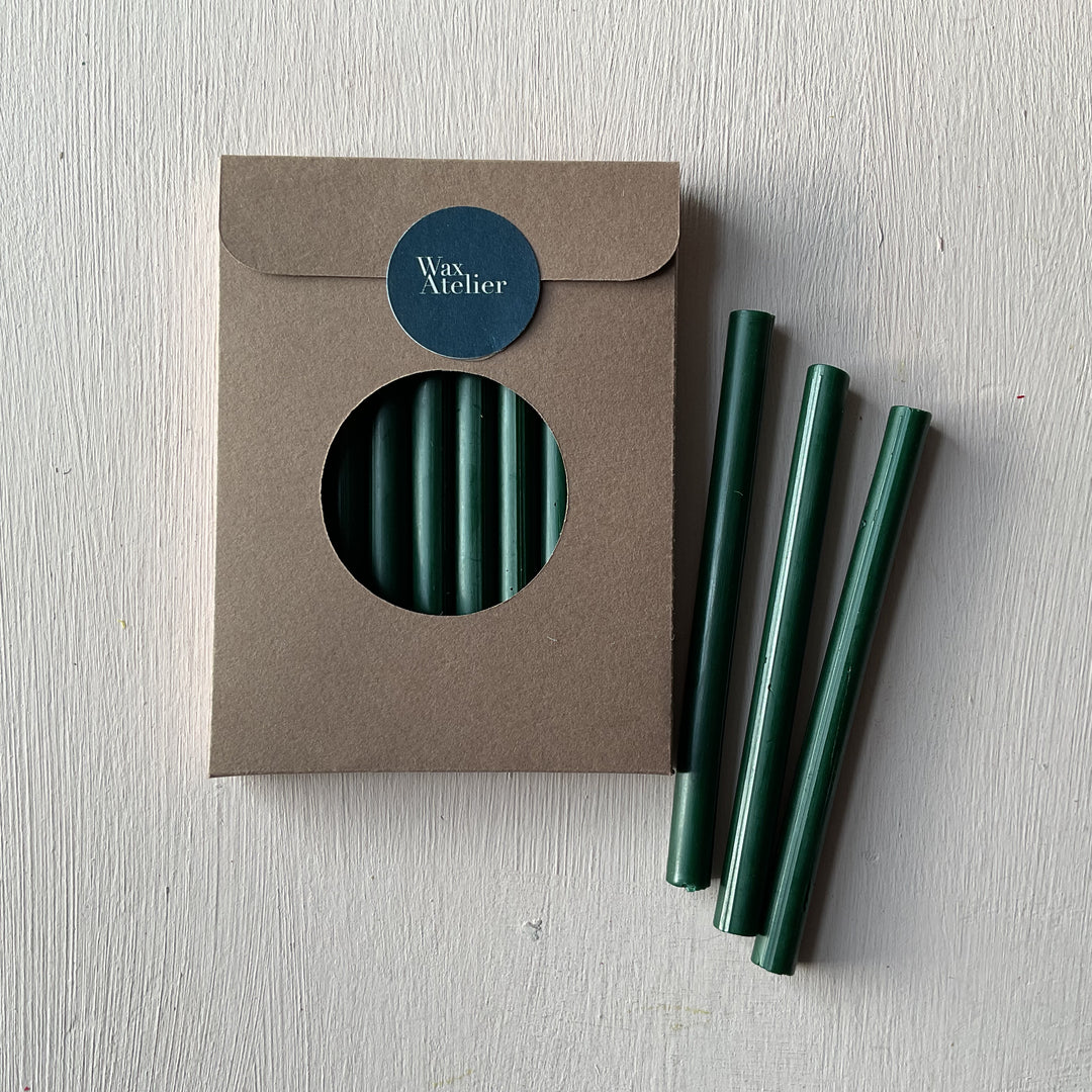 Pack of 10: 7mm British Racing Green